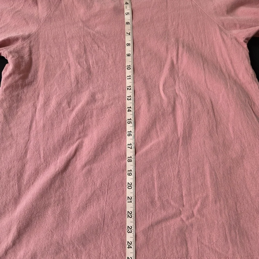 Misslook Pink Women's Top Large Peter Pan Collar - Picture 4 of 7